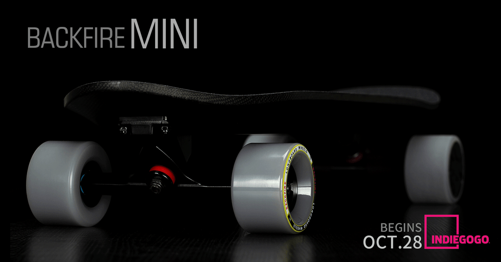 Backfire Mini, A Super Portable Electric Skateboard Will Be Launched On Indiegogo On October 28th, 2019