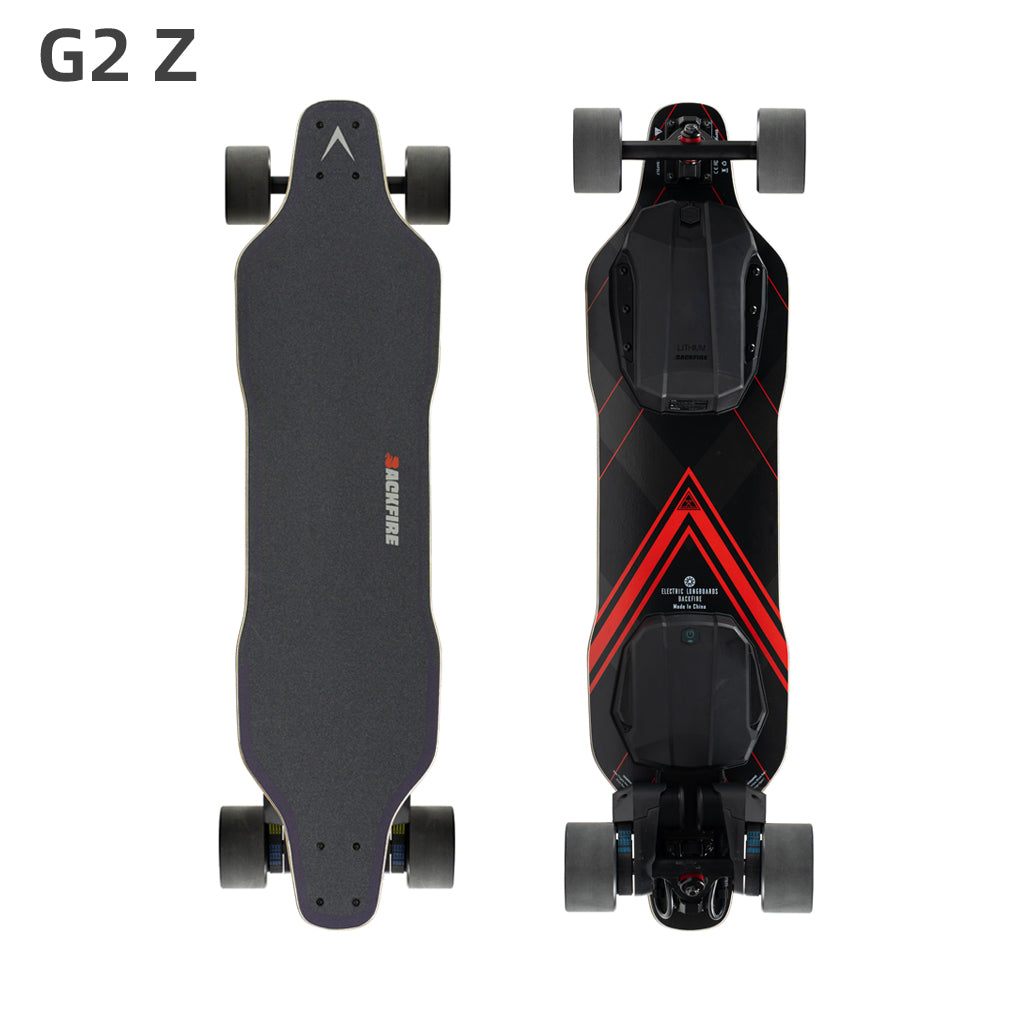 ELECTRIC LONGBOARD BACKFIRE 未検査品 Backfire G2 Black & G2Z Electric Skateboard with R5s Remote