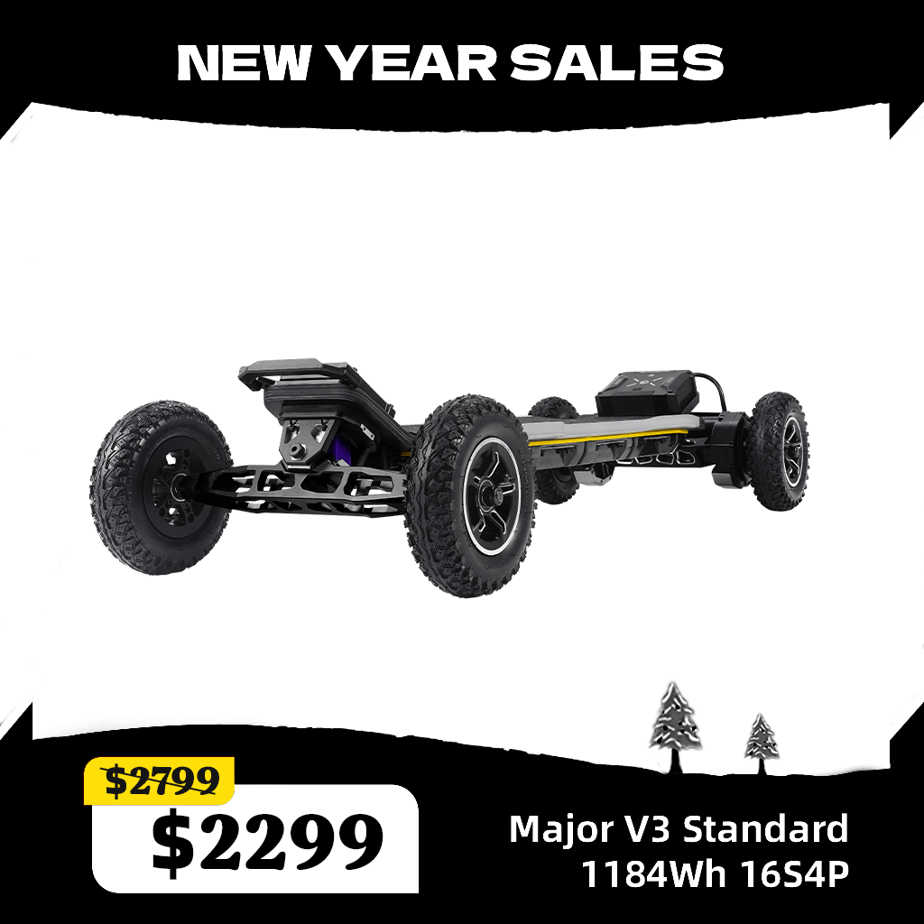 Lorentz Major V3 All Terrain Electric Skateboard – Backfire Boards Lorentz Major V3 All Terrain Electric Skateboard – Backfire Boards