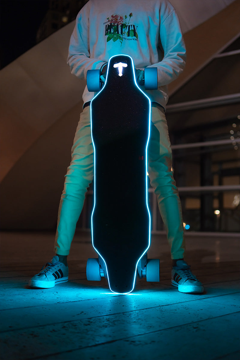 Backfire Zealot S2 Belt Drive Electric Skateboard with Halo