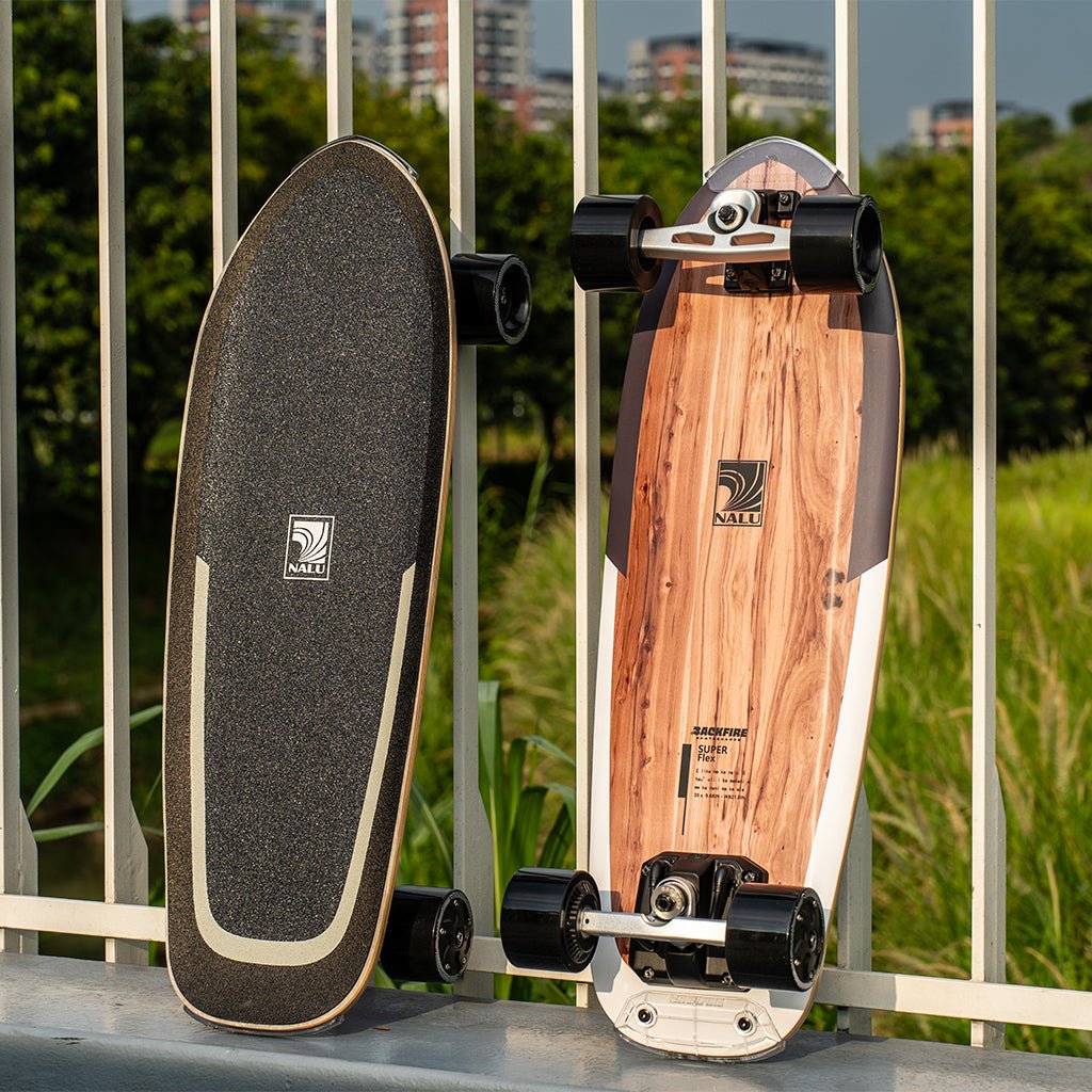 Backfire Nalu Electric Surf Skate with R5s Remote – Backfire Boards