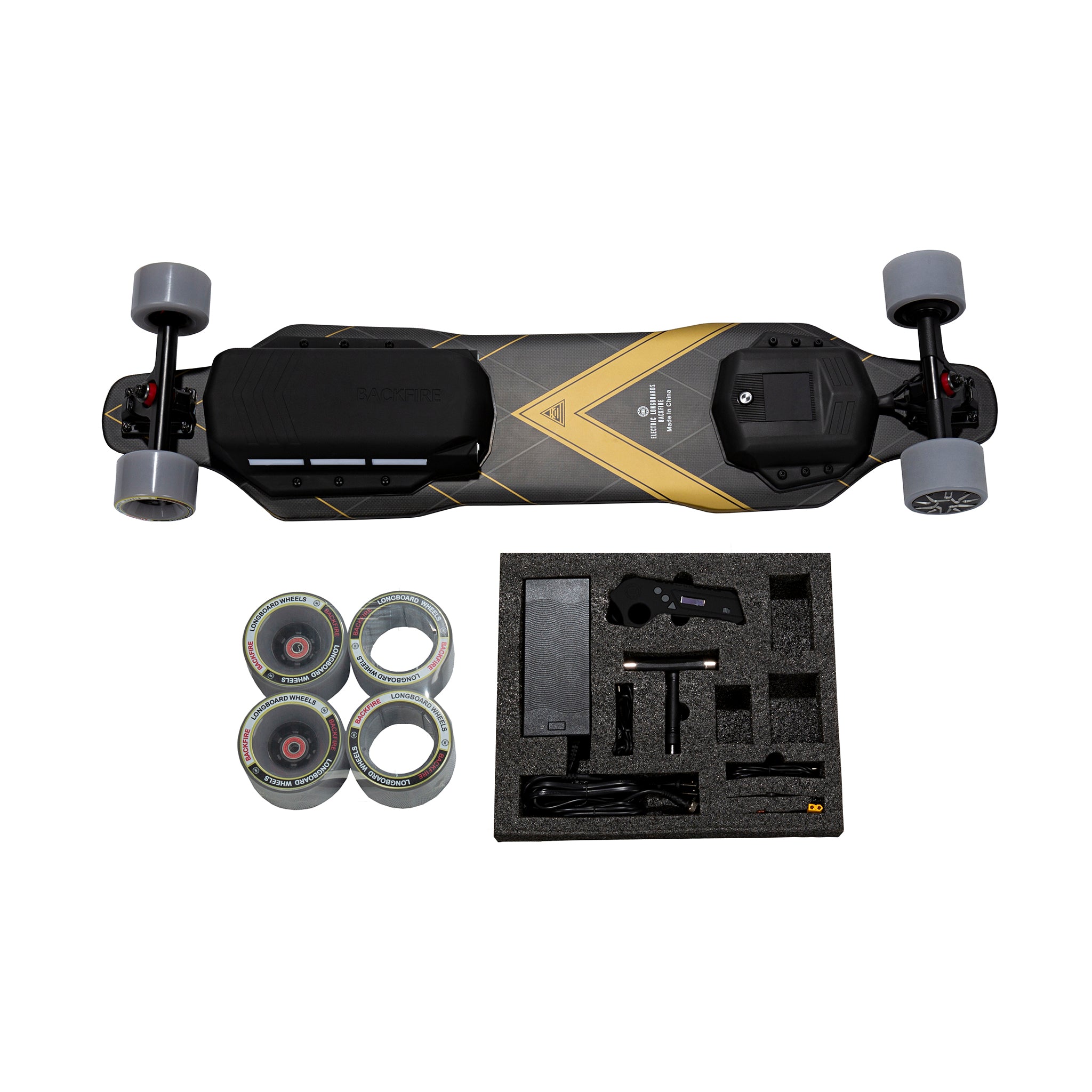 Backfire G3 Plus with Carbon Fiber Deck and Ultra Long Range